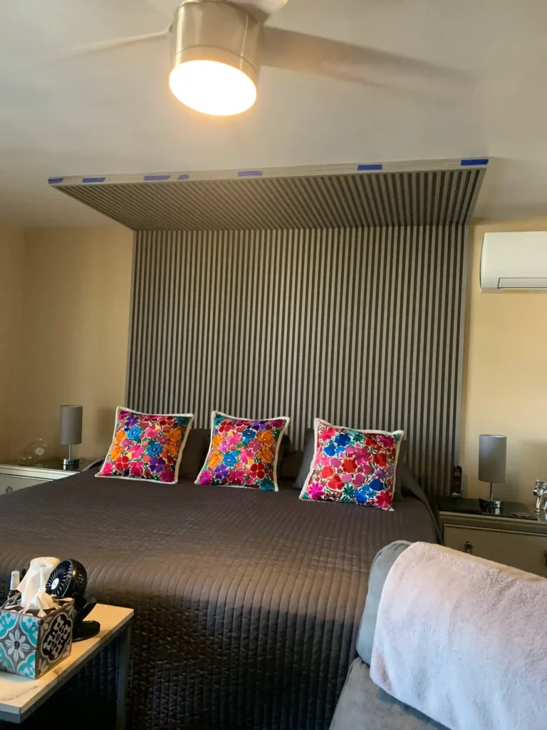 Decorado habitacion con lambrin en tijuana